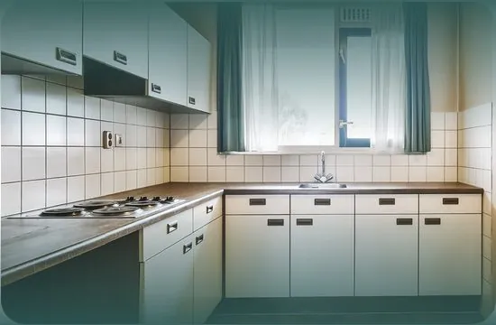 Cocina luminosa de una vivienda en Alcorcón